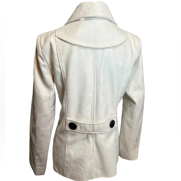 Rampage Woman’s Pea Coat Trench Jacket Sz M - Picture 7 of 13